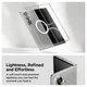 Spigen Air Skin MagFit Samsung Galaxy Z Fold 7 Hoesje MagSafe Transparant afbeelding 5