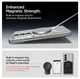 Spigen Air Skin MagFit Samsung Galaxy Z Fold 7 Hoesje MagSafe Transparant afbeelding 8