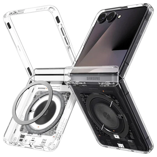 Spigen Ultra Hybrid MagFit Samsung Galaxy Z Flip 7 Hoesje MagSafe Neo One afbeelding 10
