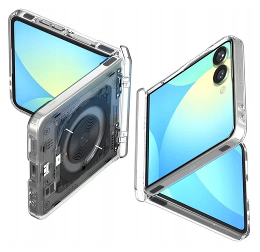 Spigen Ultra Hybrid MagFit Samsung Galaxy Z Flip 7 Hoesje MagSafe Neo One afbeelding 2