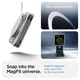 Spigen Ultra Hybrid MagFit Samsung Galaxy Z Flip 7 Hoesje MagSafe Neo One afbeelding 4