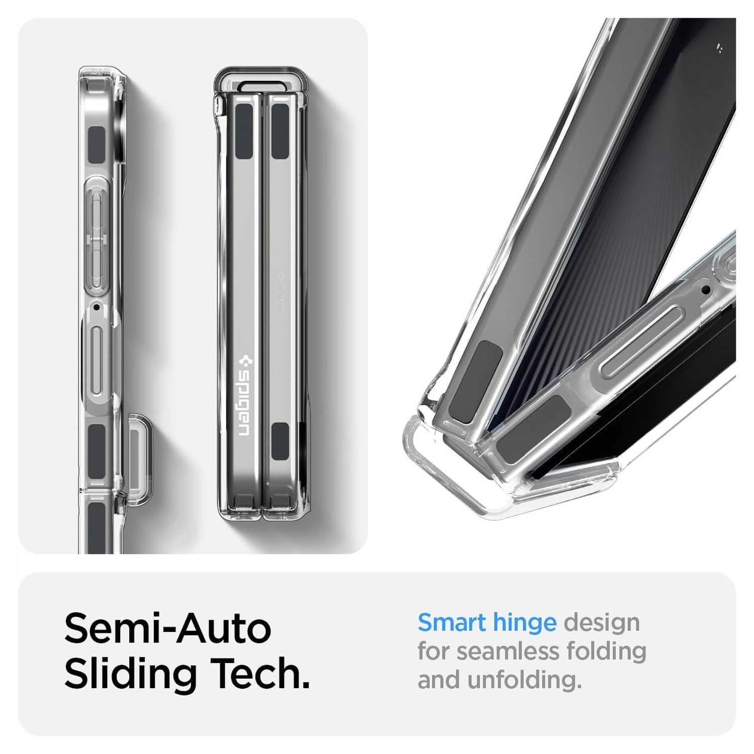 Spigen Ultra Hybrid MagFit Samsung Galaxy Z Flip 7 Hoesje MagSafe Neo One afbeelding 5