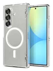 Spigen Ultra Hybrid MagFit Samsung Galaxy Z Fold 7 Hoesje MagSafe Wit afbeelding