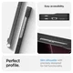 Spigen Air Skin Samsung Galaxy Z Flip 7 Hoesje Back Cover Aramide Zwart afbeelding 8