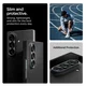 Spigen Air Skin Samsung Galaxy Z Fold 7 Hoesje Back Cover Aramide Zwart afbeelding 5