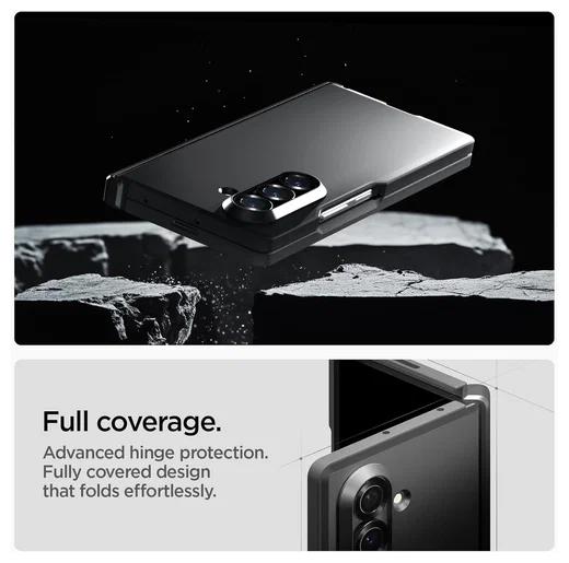 Spigen Tough Armor Samsung Galaxy Z Fold 7 Hoesje MagSafe Back Cover Zwart afbeelding 2