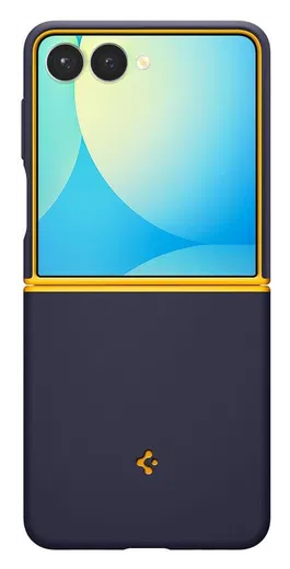 Spigen Nano Pop MagFit Samsung Galaxy Z Flip 7 Hoesje MagSafe Back Cover Blauw afbeelding 2