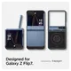 Spigen Tough Armor Samsung Galaxy Z Flip 7 Hoesje MagSafe Back Cover Blauw afbeelding 2