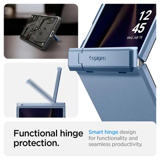 Spigen Tough Armor Samsung Galaxy Z Flip 7 Hoesje MagSafe Back Cover Blauw afbeelding 6