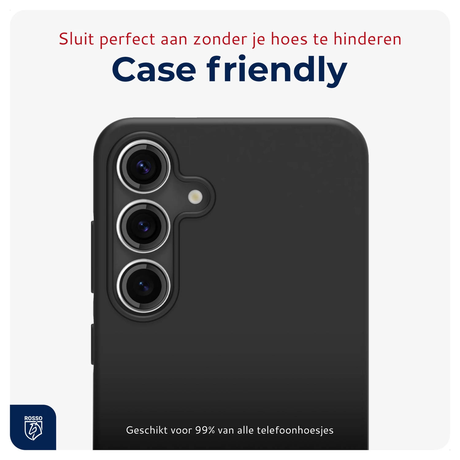 Rosso Samsung Galaxy S25 FE Camera Frame Protector Transparant afbeelding 5
