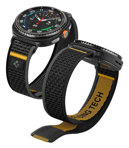 Spigen Athlex Air Samsung Galaxy Watch 8 / Watch 8 Classic - Zwart afbeelding 1