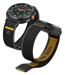 Spigen Athlex Air Samsung Galaxy Watch 8 / Watch 8 Classic - Zwart afbeelding