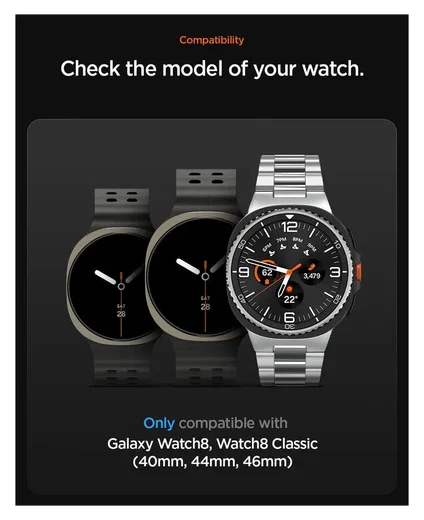 Spigen Athlex Air Samsung Galaxy Watch 8 / Watch 8 Classic - Blauw afbeelding 8