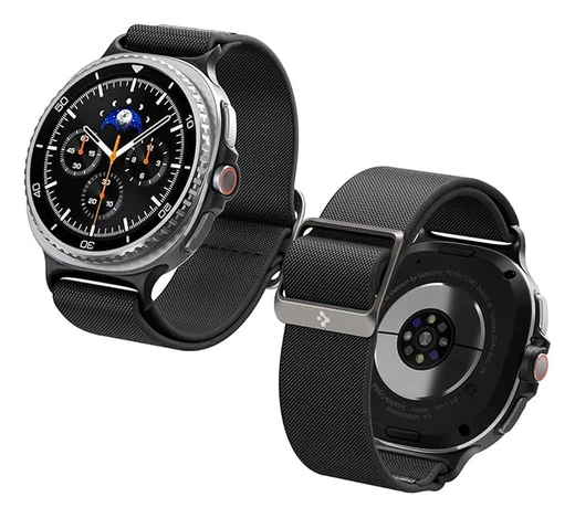 Spigen Lite Fit - Samsung Galaxy Watch 8 / Watch 8 Classic - Zwart afbeelding 1