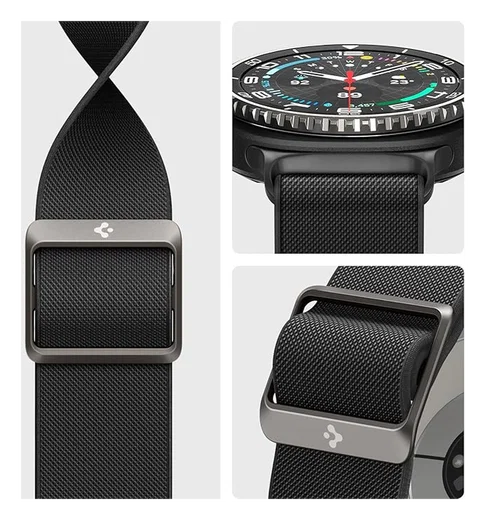 Spigen Lite Fit - Samsung Galaxy Watch 8 / Watch 8 Classic - Zwart afbeelding 5