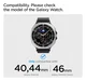 Spigen Lite Fit - Samsung Galaxy Watch 8 / Watch 8 Classic - Zwart afbeelding 6