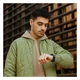 Spigen Rugged Armor Pro - Samsung Galaxy Watch 8 40MM - Hoesje en Bandje - Zwart afbeelding 10