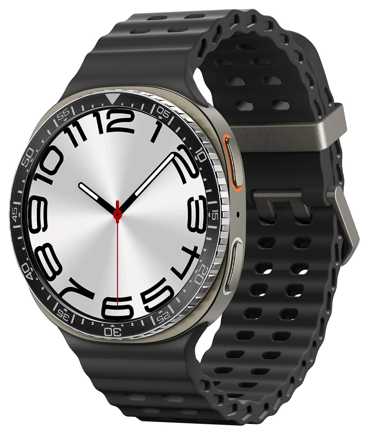 Spigen Samsung Galaxy Watch 8 44MM Bezel Ring Randbeschermer Zwart afbeelding 1
