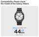 Spigen Samsung Galaxy Watch 8 44MM Bezel Ring Randbeschermer Zwart afbeelding 6