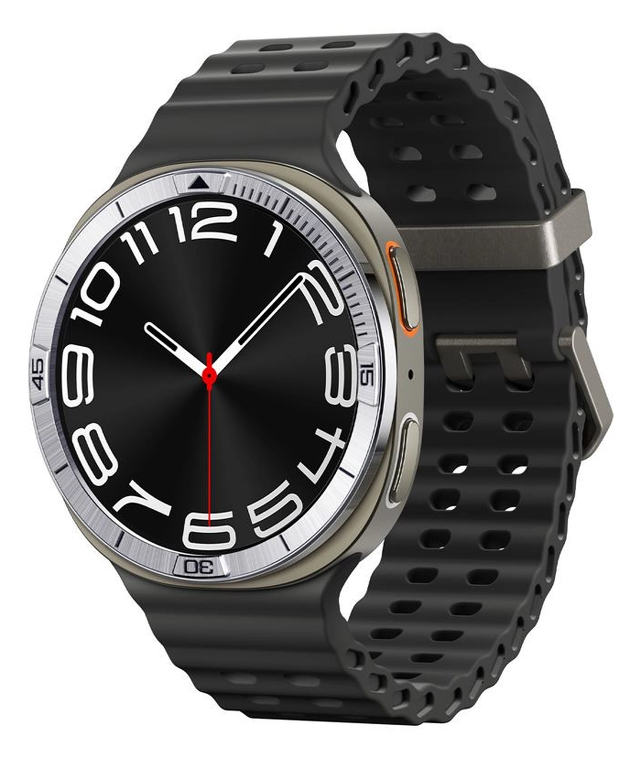Spigen Samsung Galaxy Watch 8 44MM Bezel Ring Randbeschermer Zilver afbeelding 1