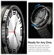 Spigen Samsung Galaxy Watch 8 44MM Bezel Ring Randbeschermer Zilver afbeelding 3