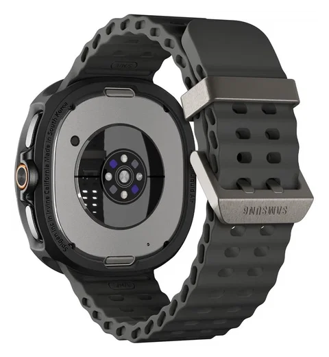 Spigen Liquid Air - Samsung Galaxy Watch 8 Classic Hoesje - Matte Zwart afbeelding 3