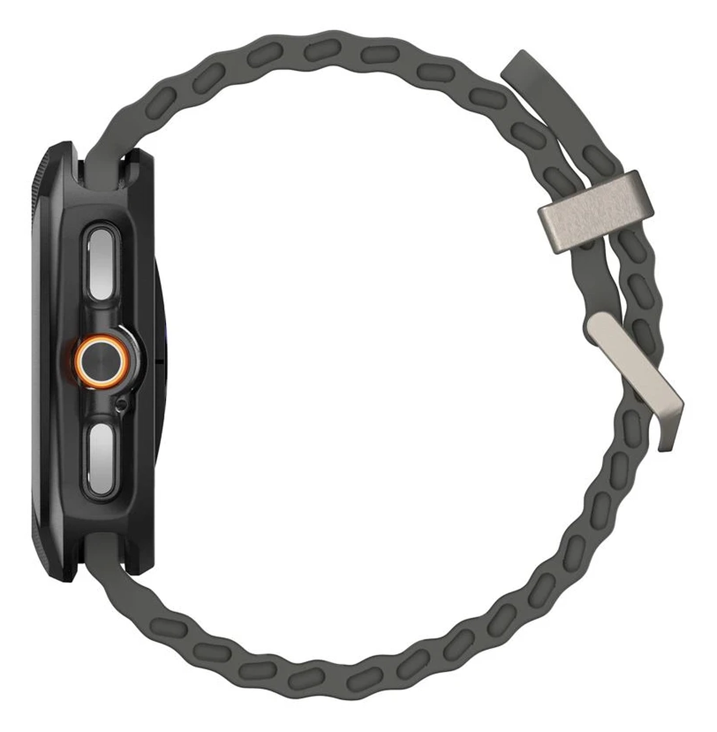 Spigen Liquid Air - Samsung Galaxy Watch 8 Classic Hoesje - Matte Zwart afbeelding 4