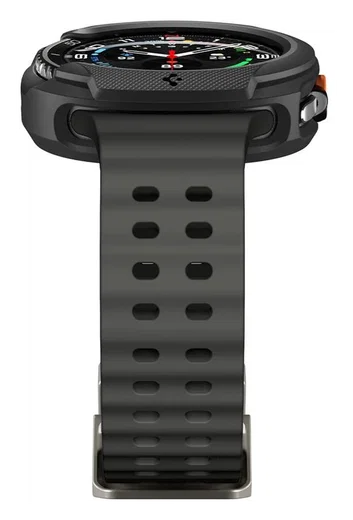 Spigen Liquid Air - Samsung Galaxy Watch 8 Classic Hoesje - Matte Zwart afbeelding 5