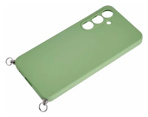 Samsung Galaxy A17 Hoesje met Koord en Camera Bescherming Back Cover Groen afbeelding 5