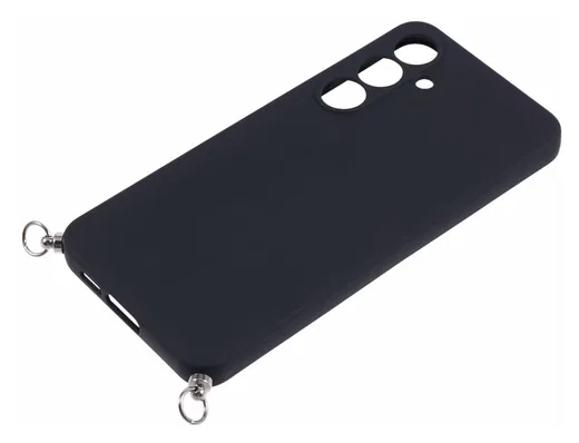 Samsung Galaxy A17 Hoesje met Koord en Camera Bescherming Back Cover Zwart afbeelding 5