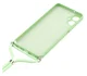 Samsung Galaxy A07 Hoesje met Koord en Camera Bescherming Back Cover Groen afbeelding 5