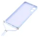Samsung Galaxy A07 Hoesje met Koord en Camera Bescherming Back Cover Lichtpaars afbeelding 5
