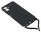Samsung Galaxy A07 Hoesje met Koord en Camera Bescherming Back Cover Zwart afbeelding 3