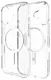ZAGG Luxe Snap Apple iPhone 17 Hoesje MagSafe Back Cover Transparant afbeelding 2