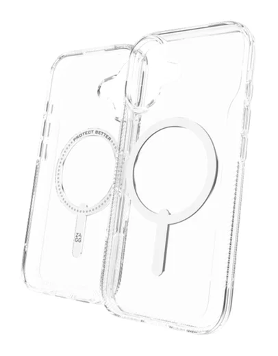 ZAGG Luxe Snap Apple iPhone 17 Hoesje MagSafe Back Cover Transparant afbeelding 1