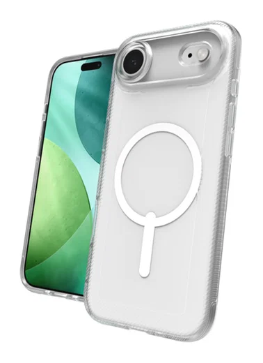 ZAGG Luxe Snap Apple iPhone Air Hoesje MagSafe Back Cover Transparant afbeelding 1