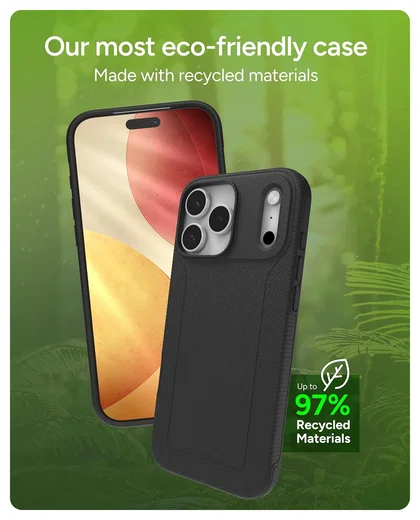 ZAGG Luxe Snap Apple iPhone 17 Pro Max Hoesje MagSafe Back Cover Zwart afbeelding 4
