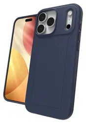 ZAGG Luxe Snap Apple iPhone 17 Pro Hoesje MagSafe Back Cover Blauw afbeelding