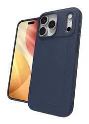 ZAGG Luxe Snap Apple iPhone 17 Pro Max Hoesje MagSafe Back Cover Blauw afbeelding