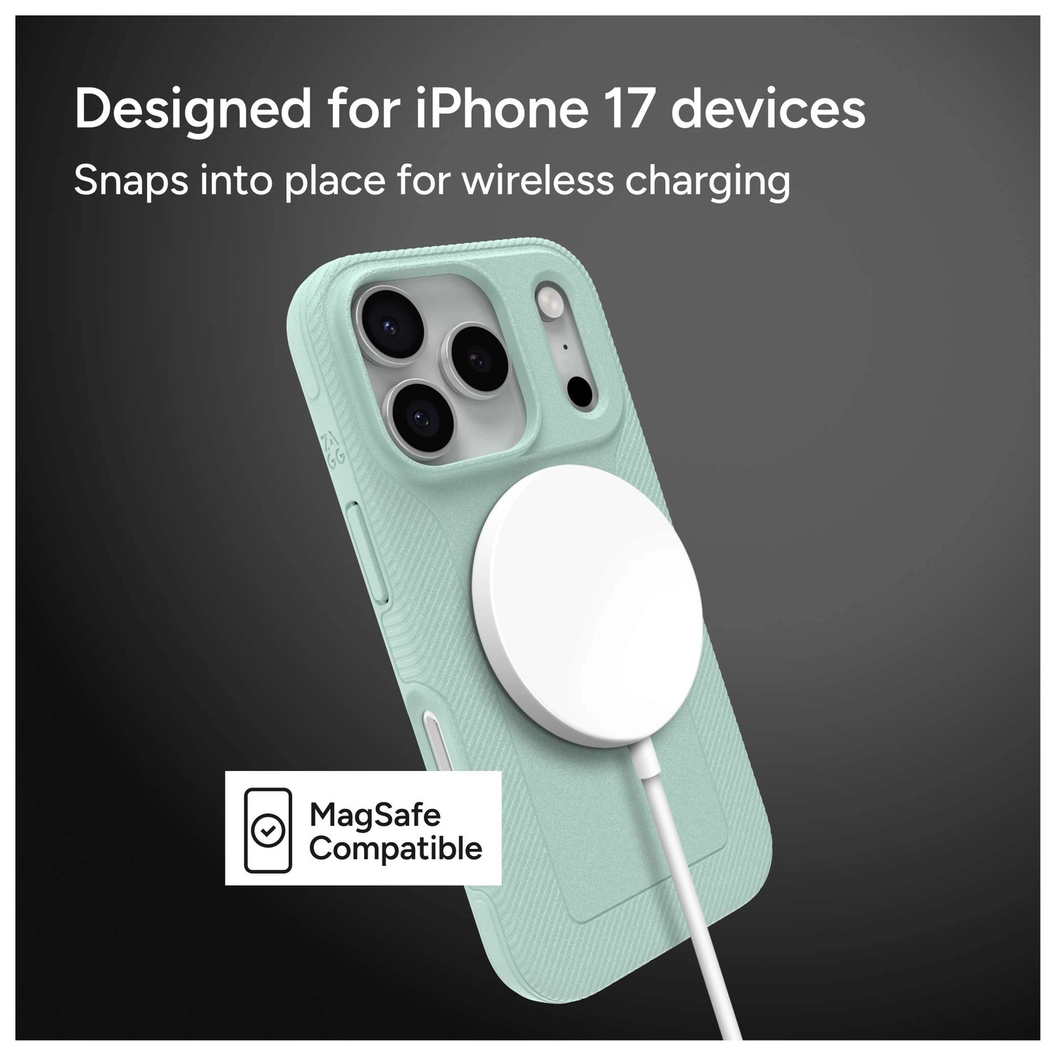ZAGG Luxe Snap Apple iPhone 17 Pro Max Hoesje MagSafe Back Cover Blauw afbeelding 5