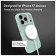ZAGG Luxe Snap Apple iPhone 17 Pro Max Hoesje MagSafe Back Cover Blauw afbeelding 5