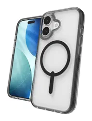 ZAGG Santa Cruz Snap Apple iPhone 17 Hoesje MagSafe Back Cover Zwart afbeelding