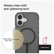 ZAGG Santa Cruz Snap Apple iPhone 17 Hoesje MagSafe Back Cover Matte Zwart afbeelding 6