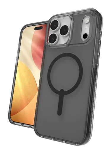 ZAGG Santa Cruz Snap iPhone 17 Pro Max Hoesje MagSafe Back Cover Matte Zwart afbeelding 1