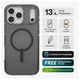 ZAGG Santa Cruz Snap iPhone 17 Pro Max Hoesje MagSafe Back Cover Matte Zwart afbeelding 2