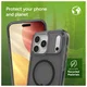 ZAGG Santa Cruz Snap iPhone 17 Pro Max Hoesje MagSafe Back Cover Matte Zwart afbeelding 6