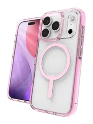 ZAGG Santa Cruz Snap Apple iPhone 17 Pro Hoesje MagSafe Back Cover Roze afbeelding