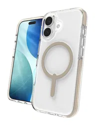 ZAGG Santa Cruz Snap Apple iPhone 17 Hoesje MagSafe Back Cover Titanium afbeelding