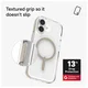 ZAGG Santa Cruz Snap Apple iPhone 17 Hoesje MagSafe Back Cover Titanium afbeelding 5