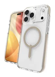 ZAGG Santa Cruz Snap iPhone 17 Pro Max Hoesje MagSafe Back Cover Titanium afbeelding